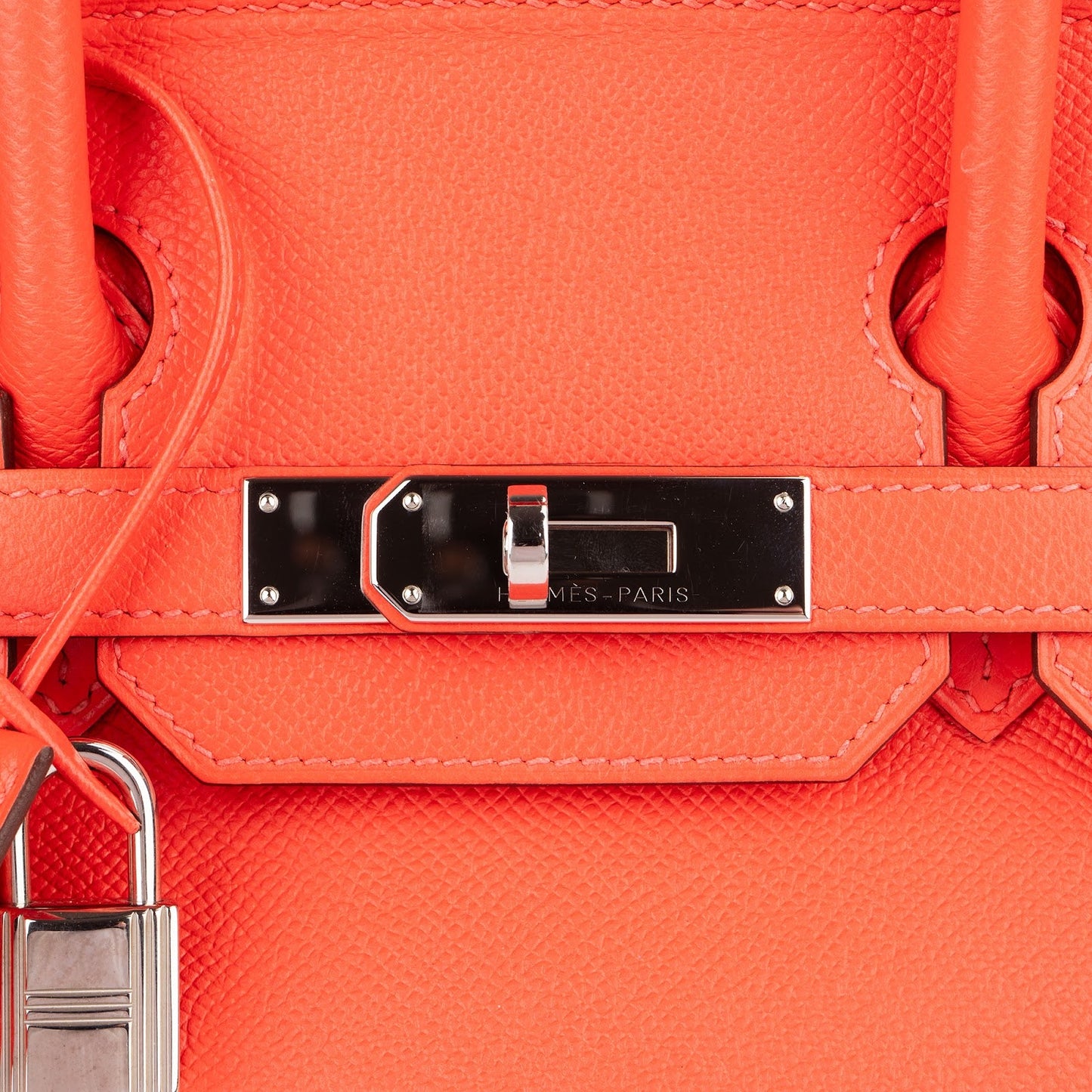 Hermès Coral Epsom Leather Birkin 30 Handbag