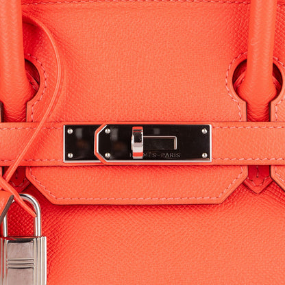 Hermès Coral Epsom Leather Birkin 30 Handbag