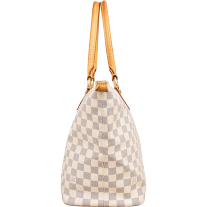 Louis Vuitton Monogram Damier Azur Canvas Saleya MM Shoulder Bag