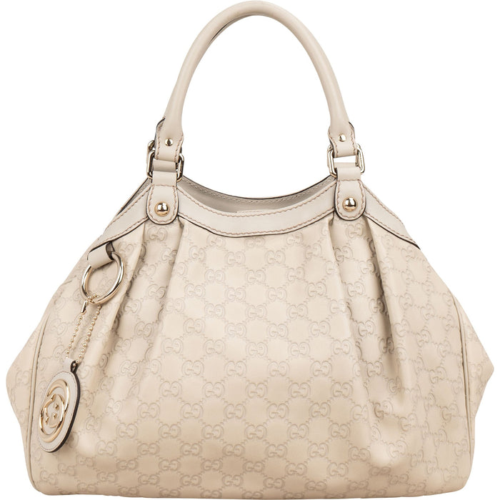 Gucci Guccissima Leather Sukey Handbag