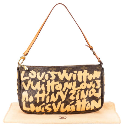 Louis Vuitton Canvas Graffiti Pochette