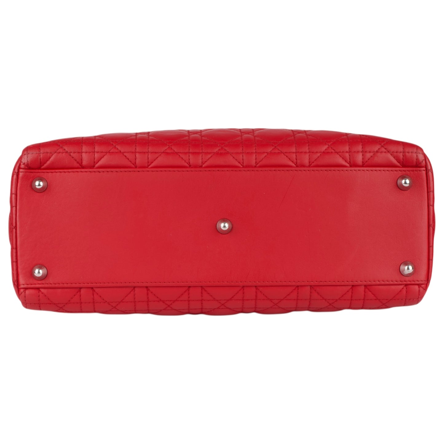 Christian Dior Quilted Leather Lady Dior Handbag