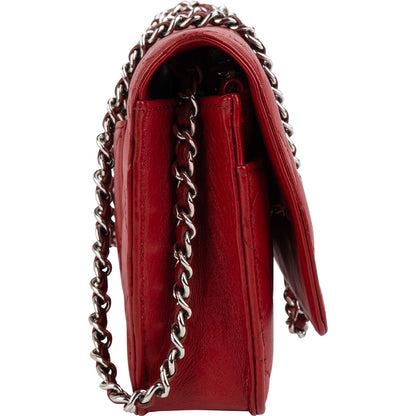Chanel Quilted Lambskin Wallet on Chain Crossbody Bag