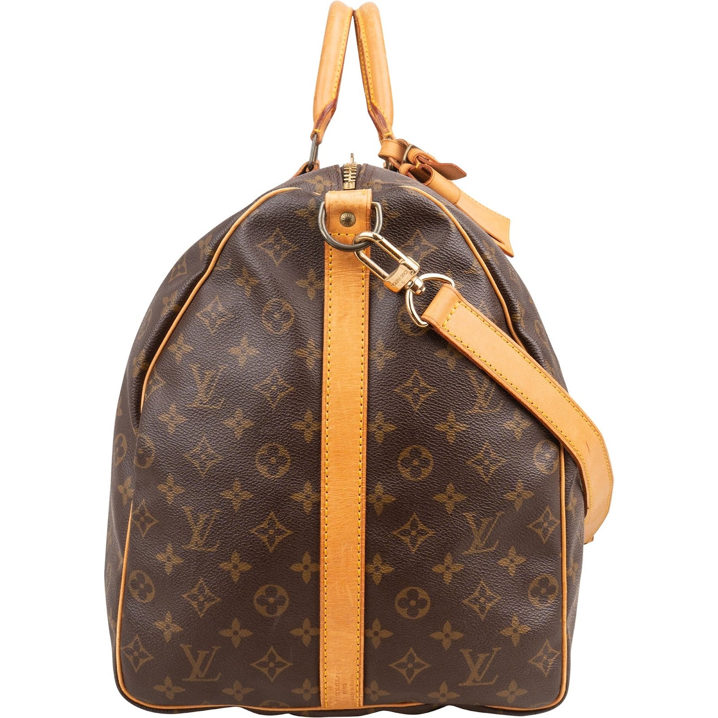Louis Vuitton Monogram Canvas Keepall 60 Bandoulière Travel Bag