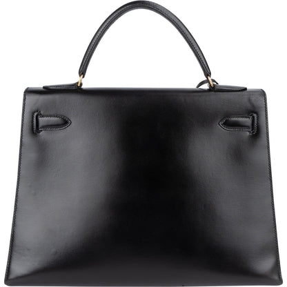 Hermès Box Calf Leather Kelly 32 Handbag