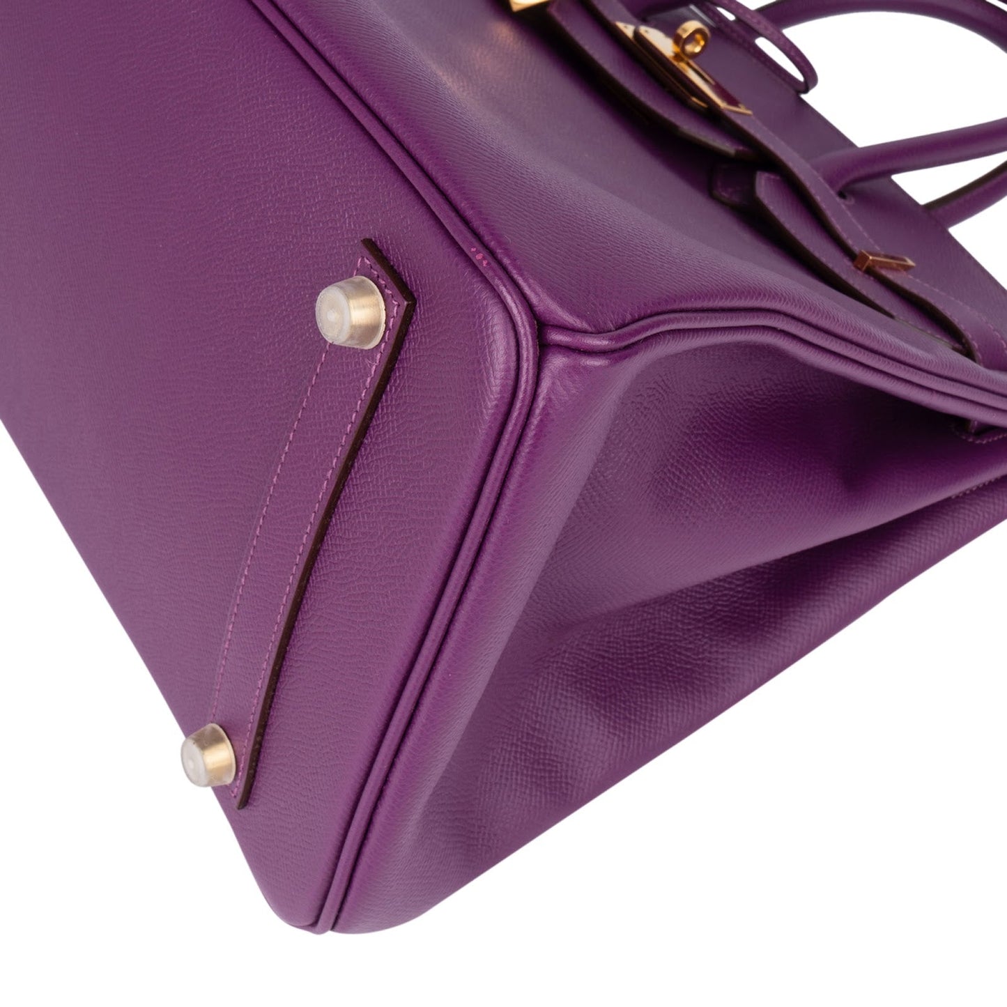 Hermès Violet Epsom Leather Birkin 35 Handbag