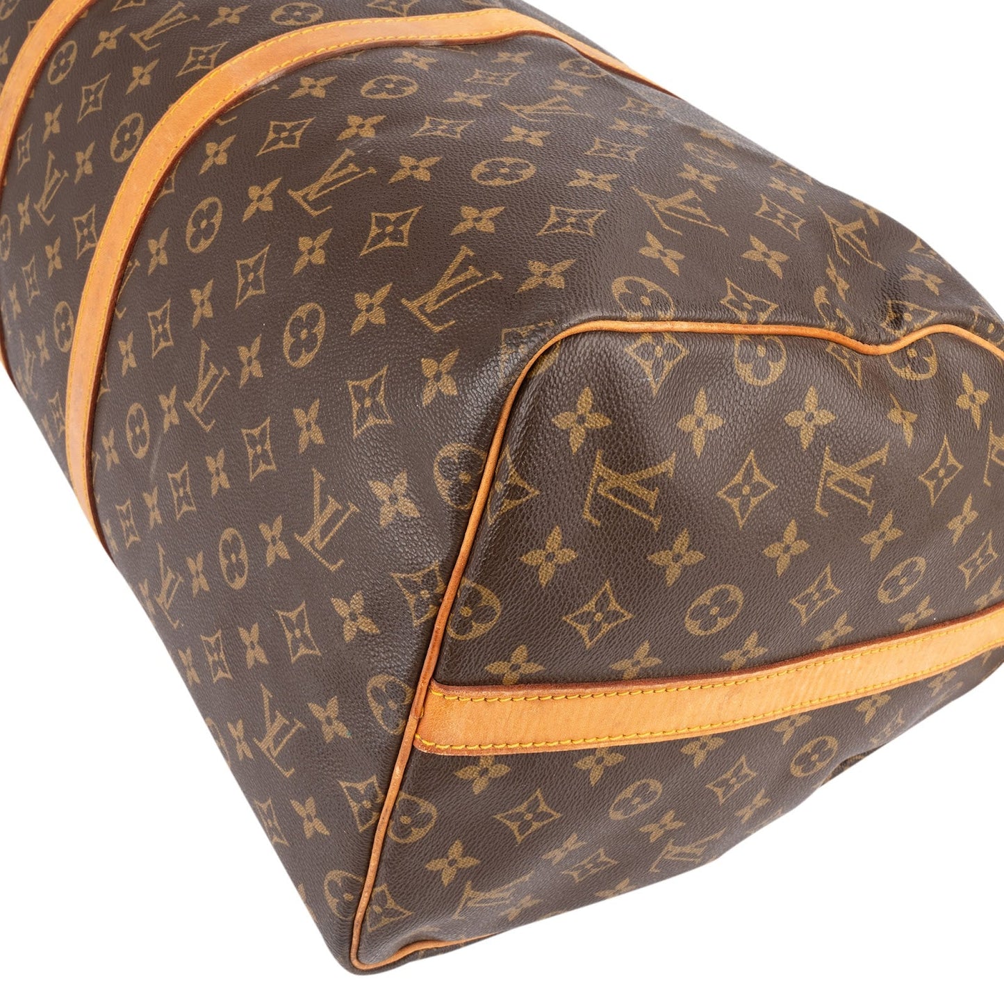 Louis Vuitton Monogram Canvas Keepall 55 Bandoulière Travel Bag