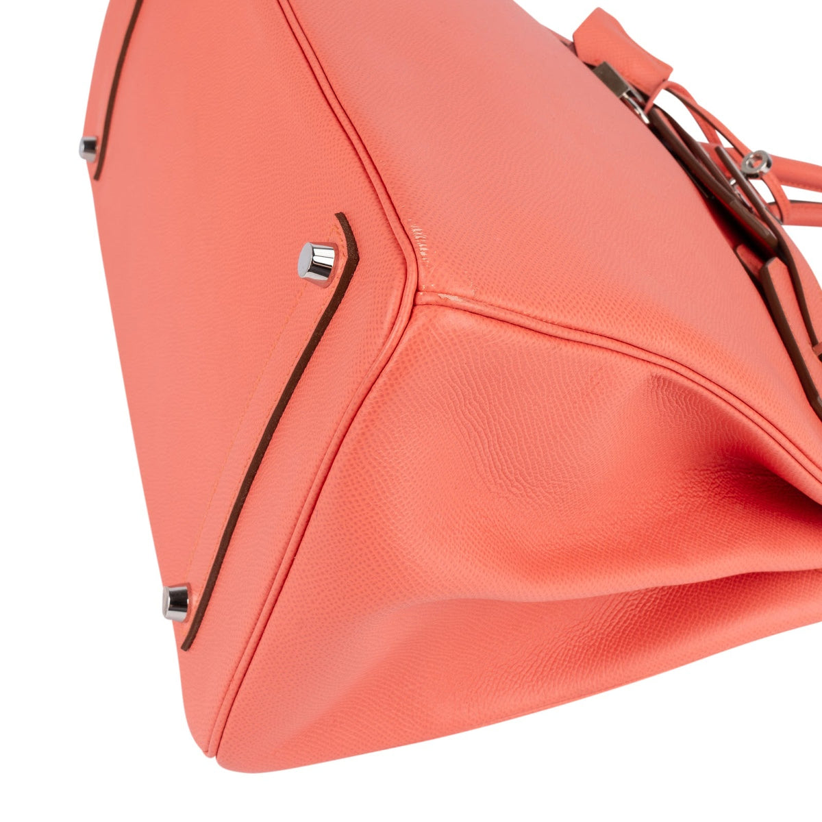 Hermès Flamingo Epsom Leather Birkin 35 Handbag