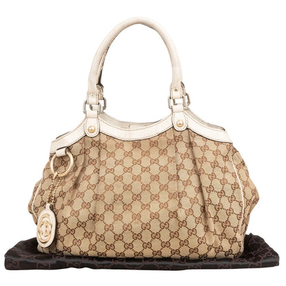 Gucci Monogram GG Canvas Sukey Handbag