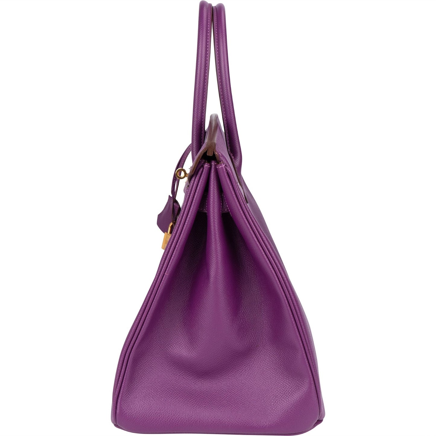Hermès Violet Epsom Leather Birkin 35 Handbag