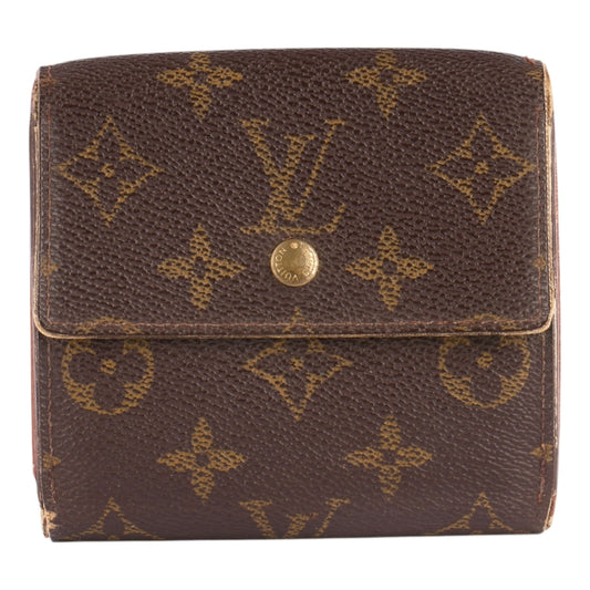 Louis Vuitton Canvas Monogram Elise Wallet