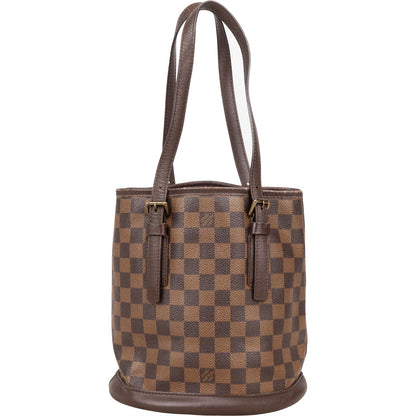 Louis Vuitton Monogram Damier Ebene Bucket PM Shoulder Bag