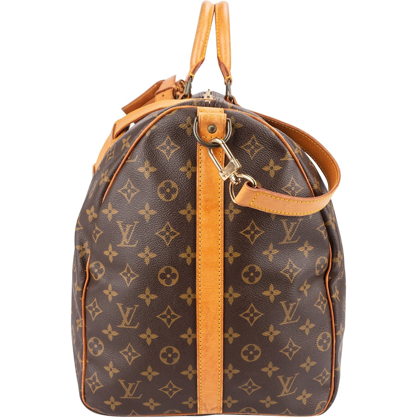 Louis Vuitton Monogram Canvas Keepall 60 Bandoulière Travel Bag