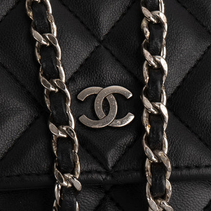 Chanel Quilted Lambskin Wallet on Chain Crossbody Bag