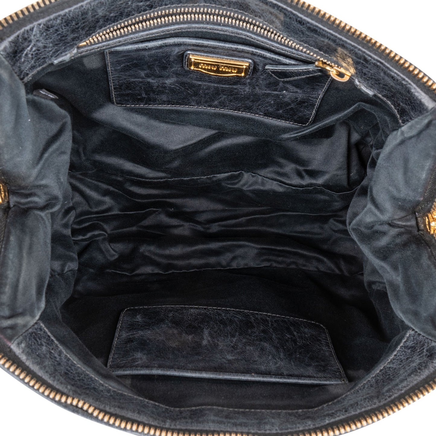 Miu Miu Matelassé Nappa Leather Bauletto Handbag