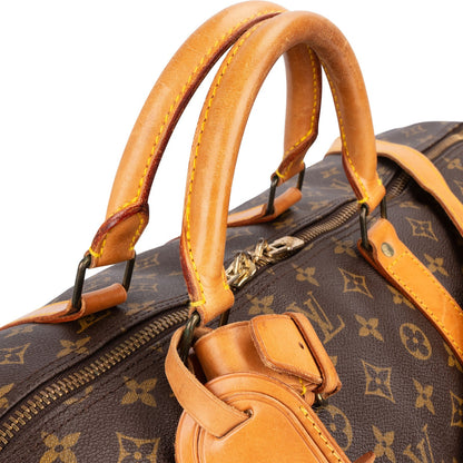 Louis Vuitton Monogram Canvas Keepall 60 Bandoulière Travel Bag