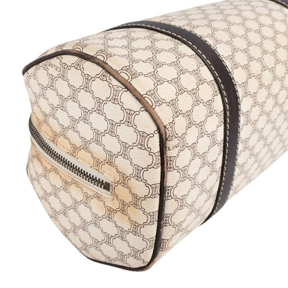 Celine Macadam Monogram Small Boston Handbag