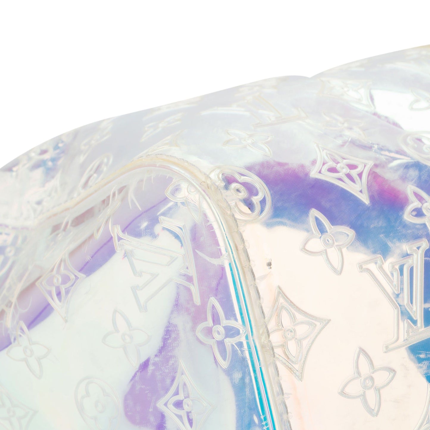 Louis Vuitton Transparent Prism By Virgil Abloh Keepall Bandouliere 50