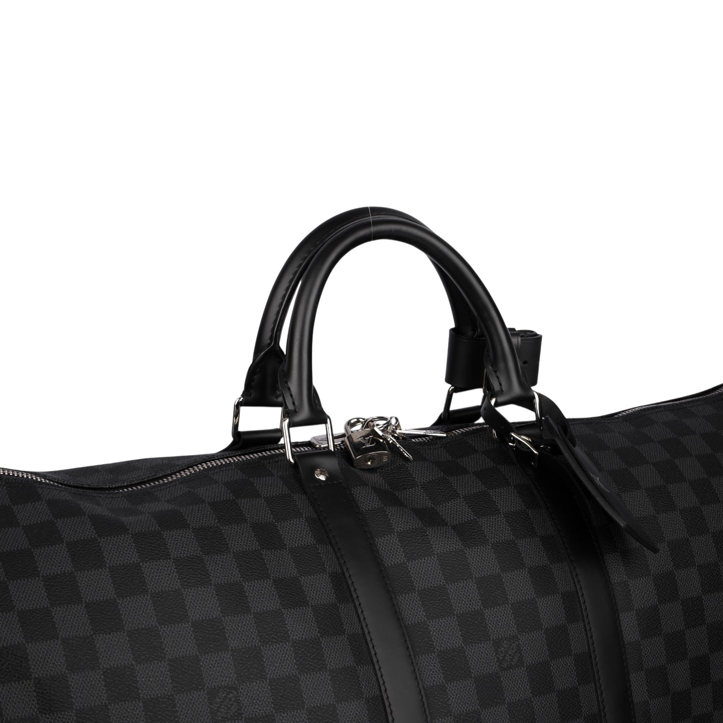 Louis Vuitton Monogram Damier Graphite Keepall 55 Bandoulière Travel Bag