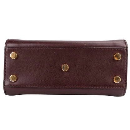 Saint Laurent Calfskin Leather Nano Sac De Jour Handbag
