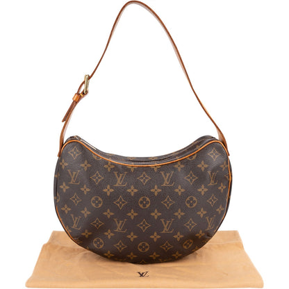 Louis Vuitton Canvas Monogram Croissant MM Shoulder Bag