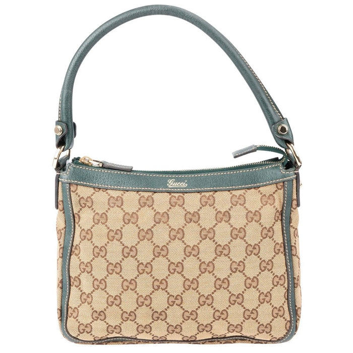 Gucci Monogram GG
Canvas Pochette Handbag
