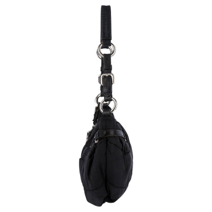 Prada Black Nylon Puffer Shoulder Bag