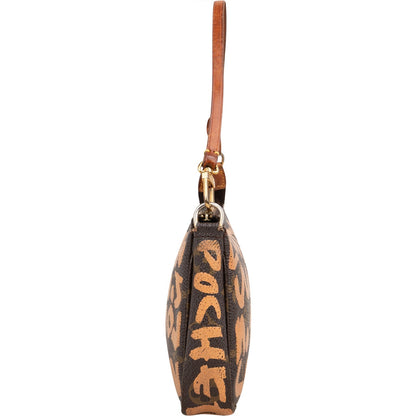 Louis Vuitton Monogram Graffiti Pochette Accessoires Handbag