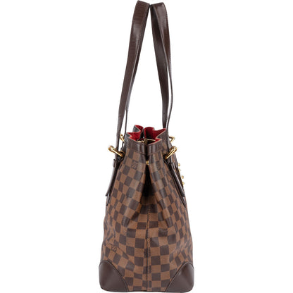 Louis Vuitton Monogram Damier Ebene Hampstead GM Shoulder Bag