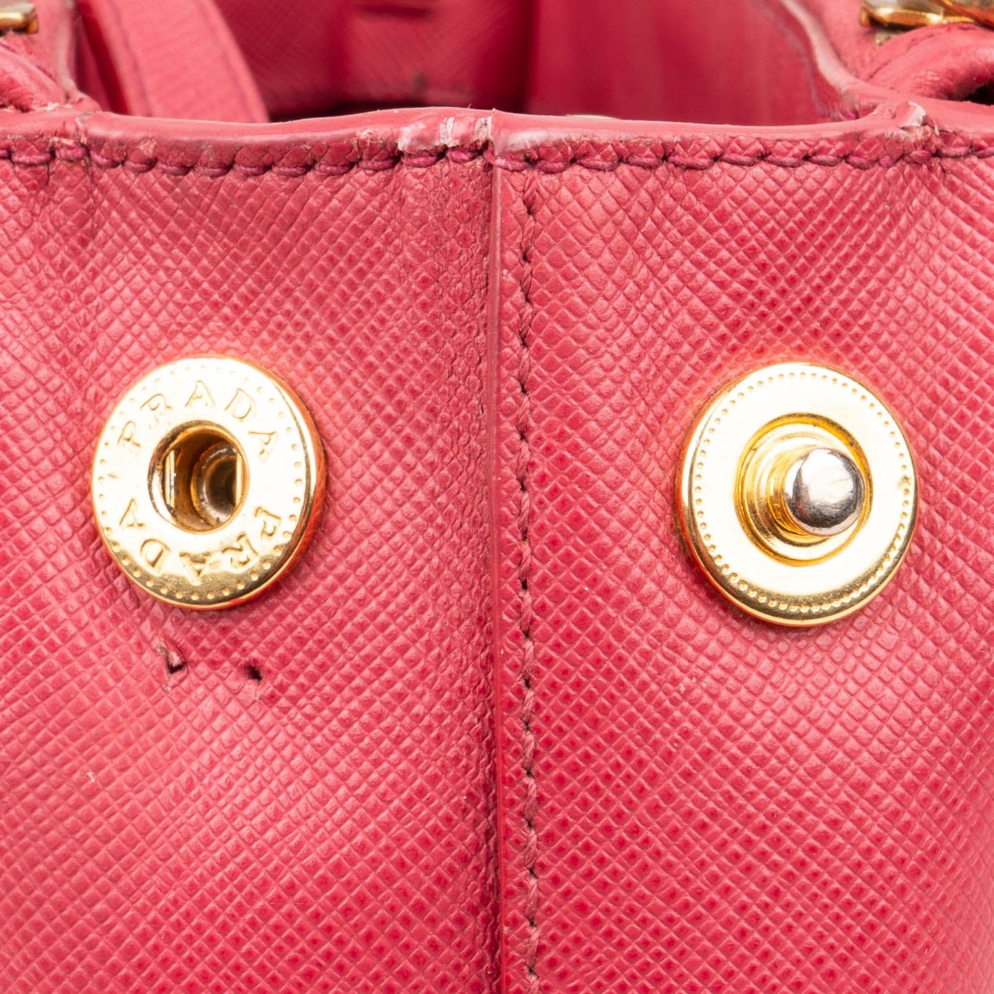 Prada Saffiano Leather Small Galleria Tote Handbag