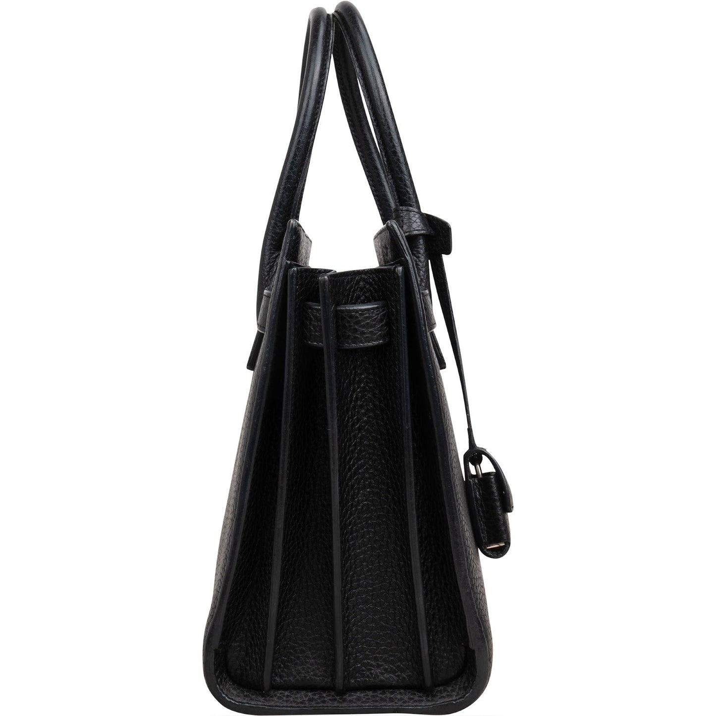 Saint Laurent Grained Leather Sac de Jour Handbag