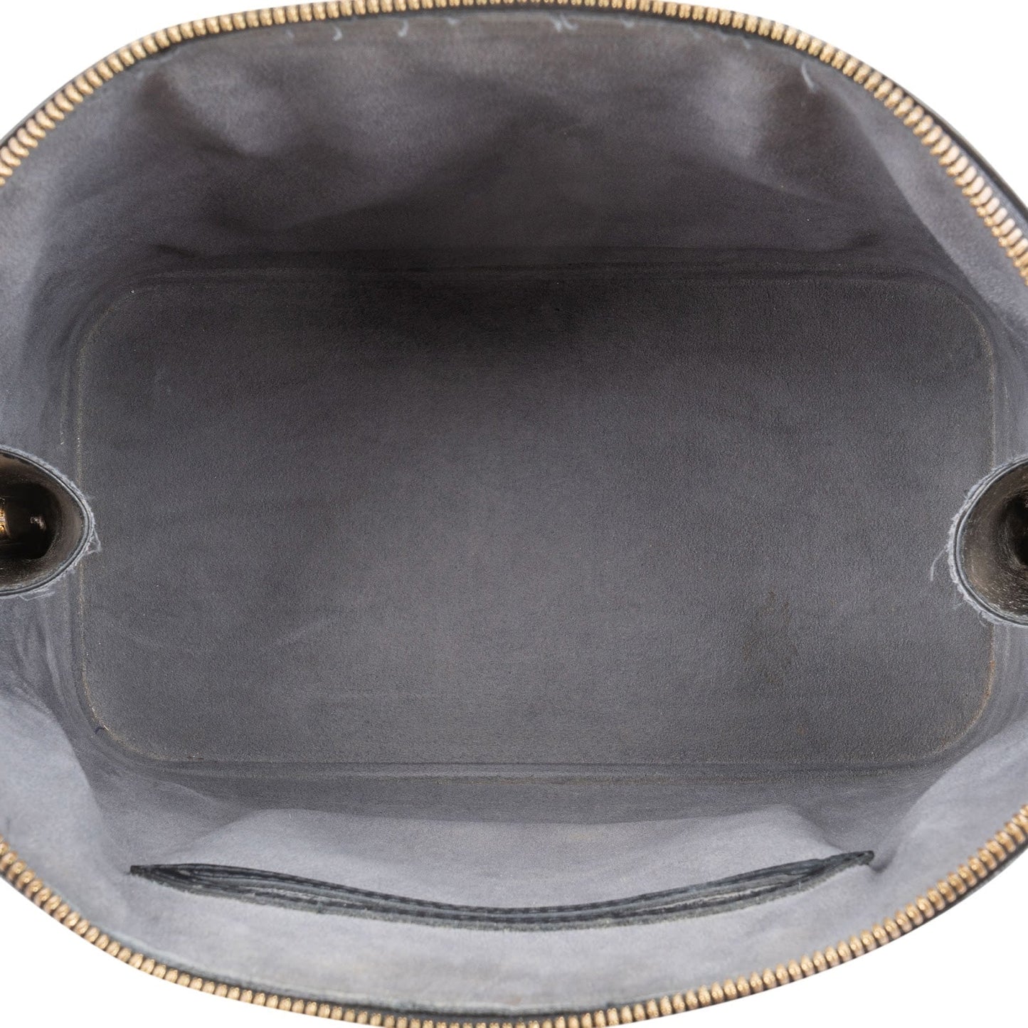 Louis Vuitton Noir Epi Leather Alma PM Handbag