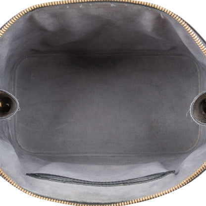 Louis Vuitton Noir Epi Leather Alma PM Handbag