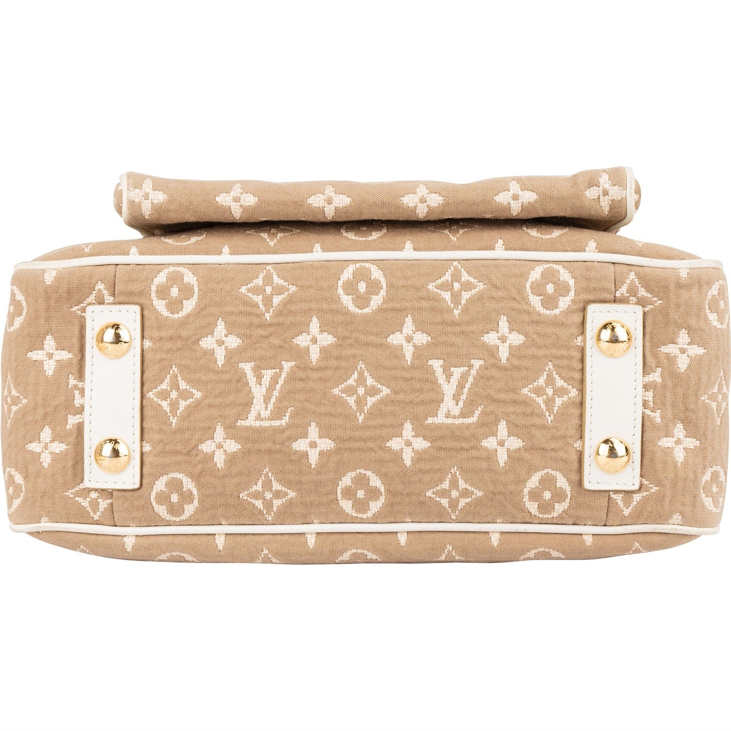 Louis Vuitton Denim Monogram Cabas Sabbia MM Handbag