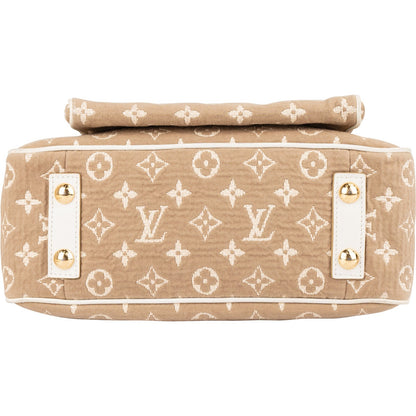 Louis Vuitton Denim Monogram Cabas Sabbia MM Handbag