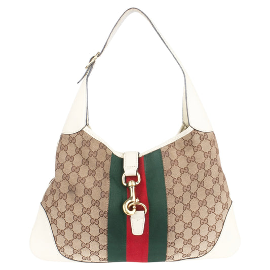 Gucci GG Monogram Jackie Shoulder Bag