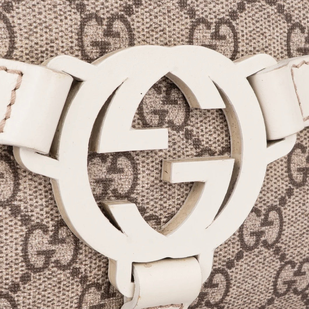 Gucci Monogram Supreme Shoulder Bag