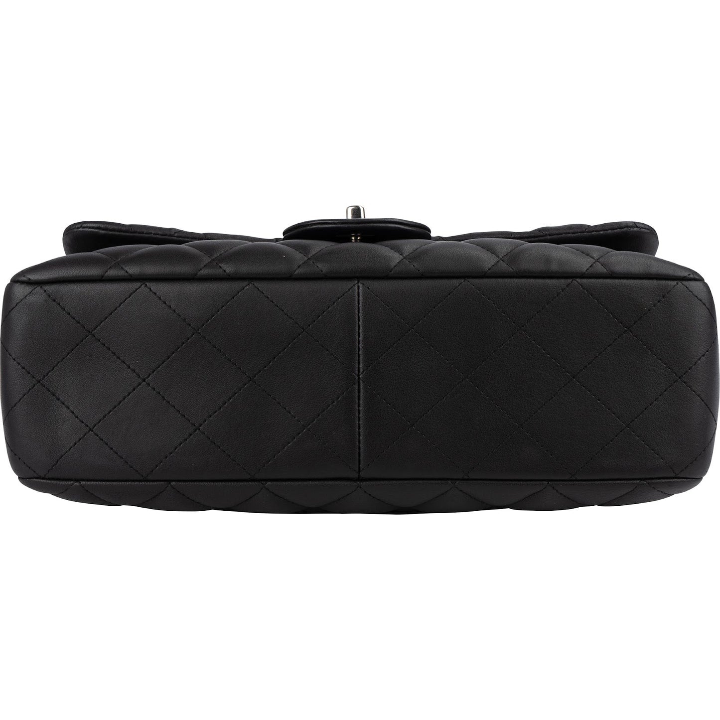 Chanel Quilted Lambskin Jumbo Single Flap Crossbody Bag