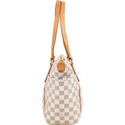 Louis Vuitton Monogram Damier Azur Canvas Totally PM Shoulder Bag