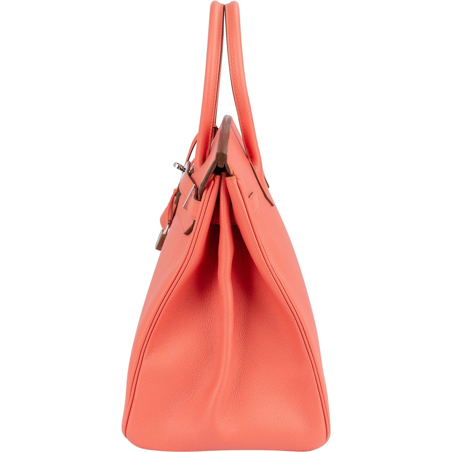 Hermès Flamingo Epsom Leather Birkin 35 Handbag