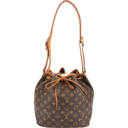 Louis Vuitton Monogram Canvas Sac Noé Petit Shoulder Bag