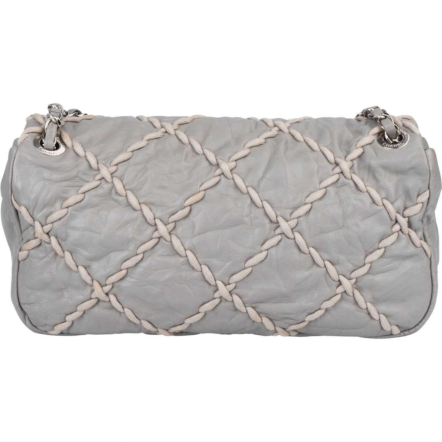Chanel Leather Ultra Stitch Single Flap Shoulder Bag