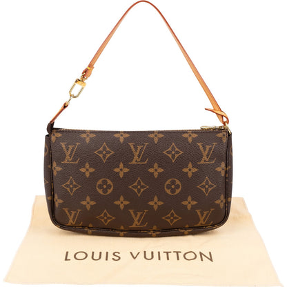 Louis Vuitton Monogram Canvas Pochette Accessoires Handbag