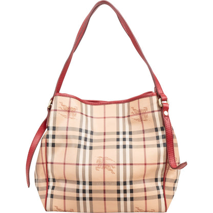Burberry Nova-Check Monogram Canterbury Shoulder Bag