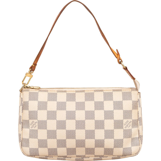 Louis Vuitton Monogram Damier Azur  Pochette Accessoires Handbag