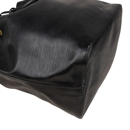 Louis Vuitton Noir Epi Leather Sac Noé Petit Shoulder Bag
