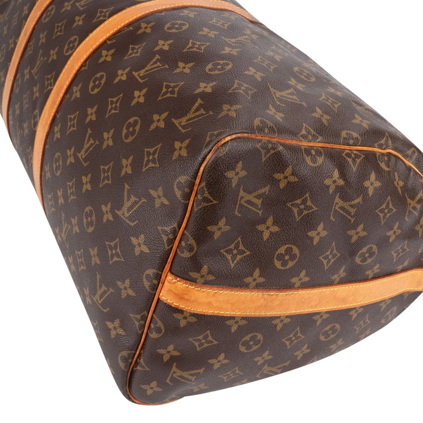 Louis Vuitton Monogram Canvas Keepall 55 Bandoulière Travel Bag