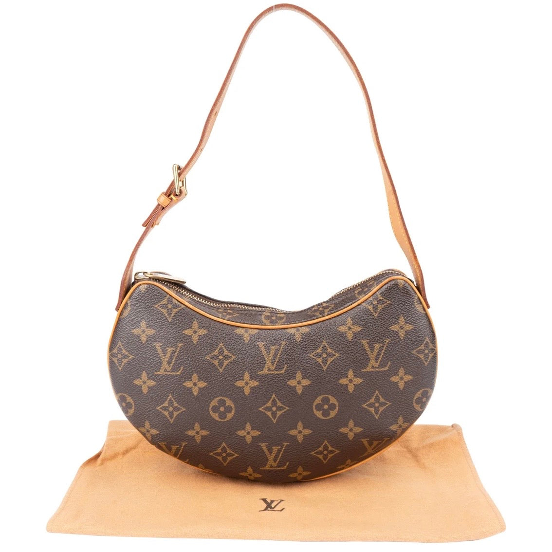 Louis Vuitton Canvas Monogram Croissant PM Shoulder Bag
