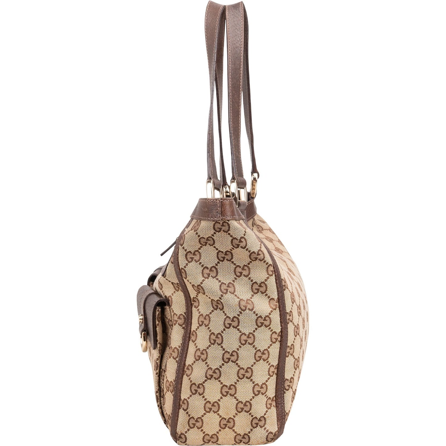 Gucci Monogram GG Canvas Abbey D-Ring Shoulder Bag