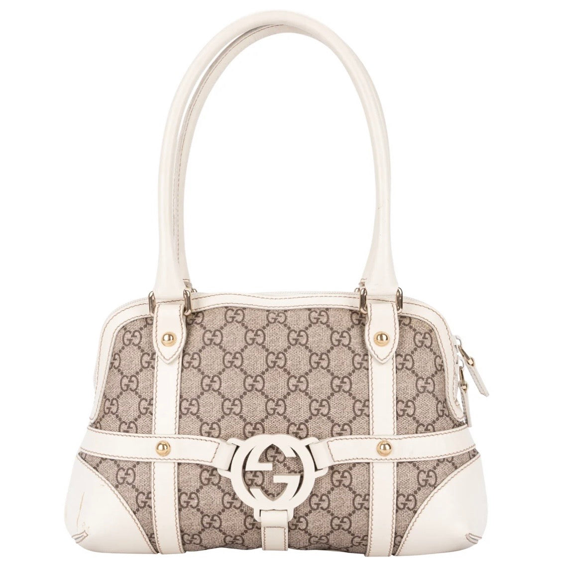 Gucci Monogram Supreme Shoulder Bag